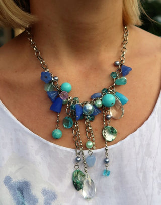 2A655-Beautiful Semi Precious Necklace