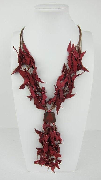 2J344-Unique Necklace with Stylish Pendant