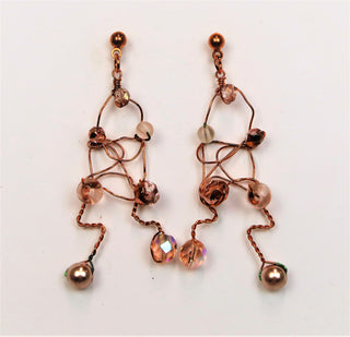 Buy rose-gold 5A030 - Stud Earrings