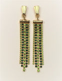 5A052-Chandelier Earrings With Swarovski Crystals