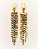 5A052-Chandelier Earrings With Swarovski Crystals