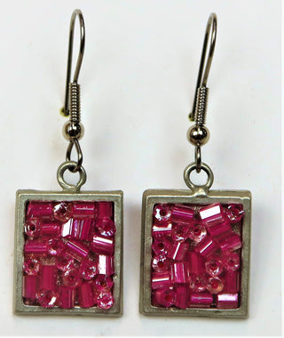 Buy pink Stylish Square Earrings
