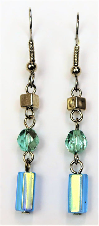 5A101b-Beautiful Long Beaded Earrings