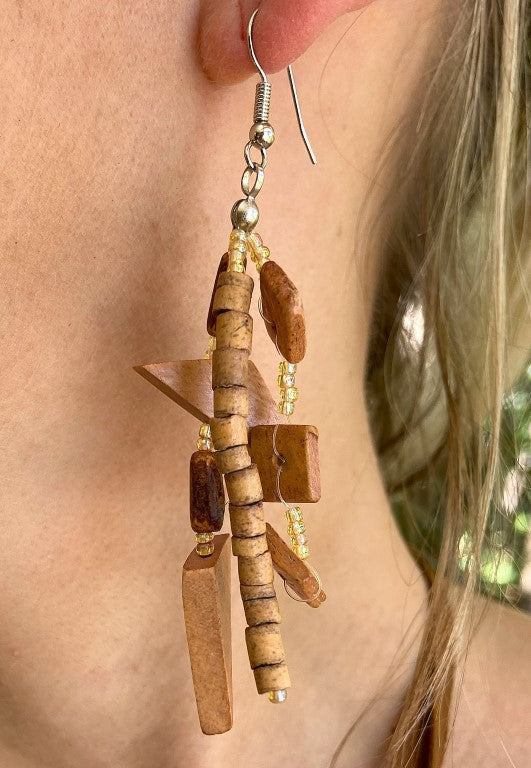 5P939-Natural Drop Earrings