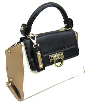 Buy off-white-black BF851  - Classic Compact Leather Bags