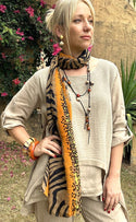 Animal Print Scarf